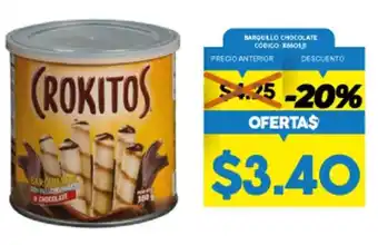 Coral Hipermercados Crokitos Barquillo Chocolate oferta