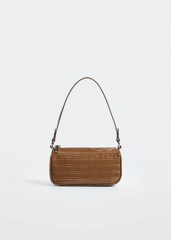 Bolso efecto cocodrilo