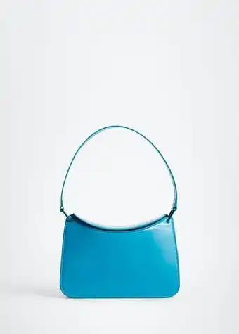 Mango Bolso hombro charol oferta