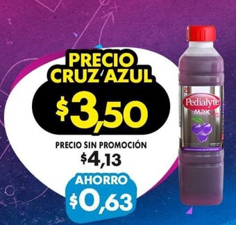 Farmacias Cruz Azul Pedialyte max oferta