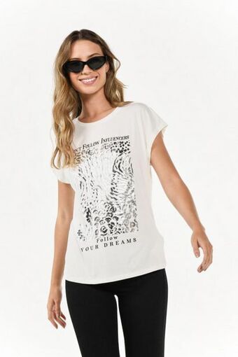 Koaj Camiseta sin mangas, estampada en frente oferta