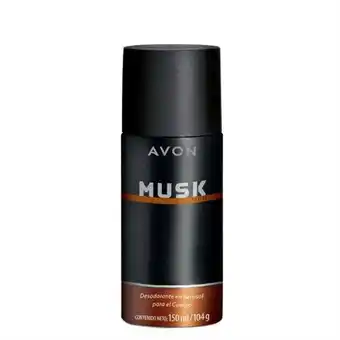 AVON Musk for men desodorante en aerosol para el cuerpo 150 ml oferta