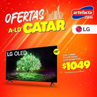 Artefacta LG TV LED Smart OLED48A1PSA oferta