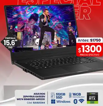 Novicompu Asus Rog Zephyrus GA5021V WS74 90NR02R1-M01230 oferta