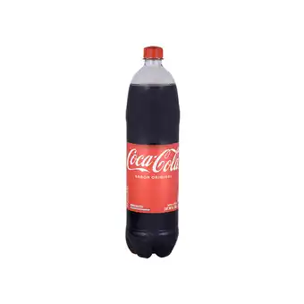 Akí Coca cola original 1365 ml yapa carlis panchitos gigante natural 70 g oferta