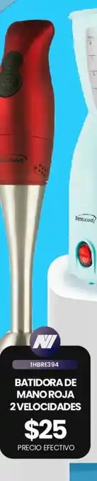 Novicompu Batidora de Manoroja 2 Velocidades oferta
