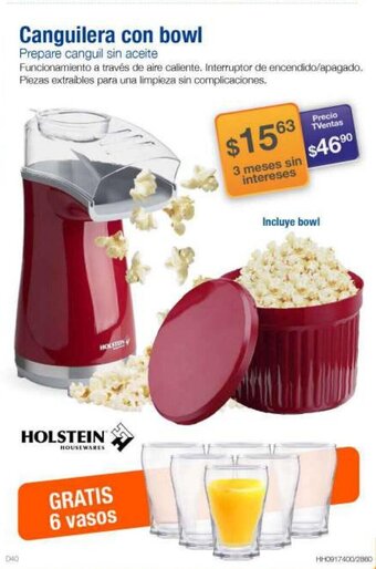 TVentas Holstein Canguilera con bowl oferta