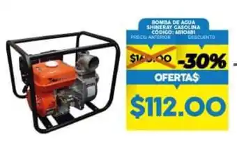Coral Hipermercados Shineray Bomba de Agua Gasulina oferta