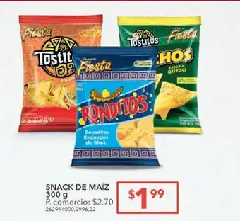 Tia Snack de maíz 300g oferta