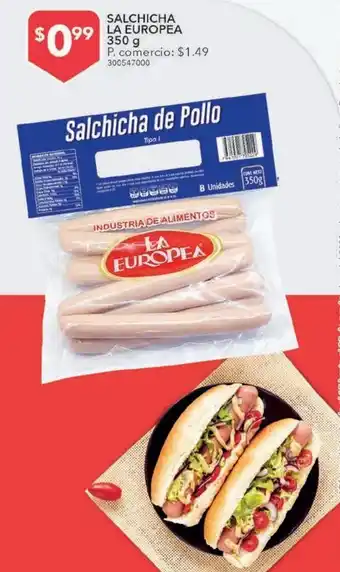 Tia Salchicha la europea 350g oferta