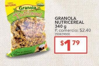 Tia Granola nutricereal 340g oferta