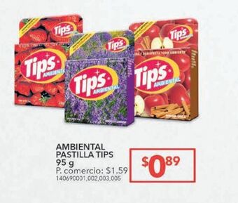 Tia Ambiental pastilla tips 95g oferta
