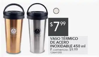 Tia Vaso térmico de acero inoxidable 450ml oferta