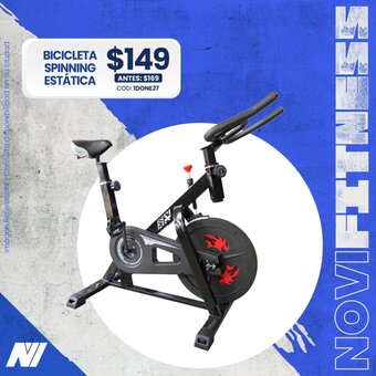 Novicompu Bicicleta Spinning Estatica oferta