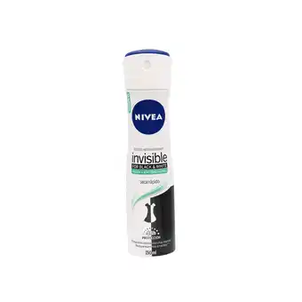 Akí Nivea desodorante spray black & white invisible fresh antibacterial women 150 ml oferta