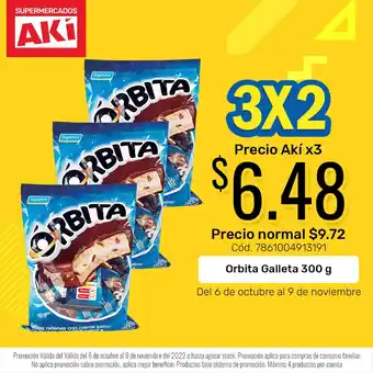 Akí Orbita Galleta 300g oferta