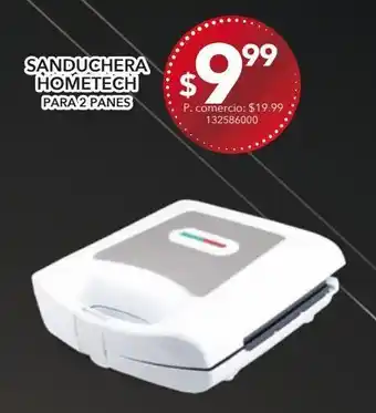 Tia Sanduchera hometech para dos panes oferta