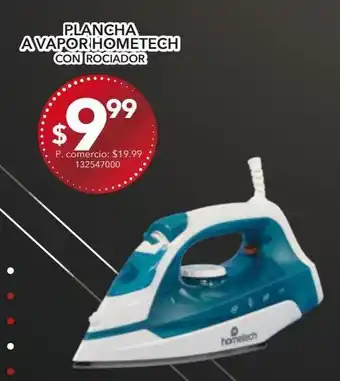 Tia Plancha a vapor hometech con rociador oferta