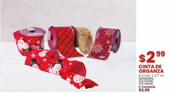 Tia Cinta de organza oferta