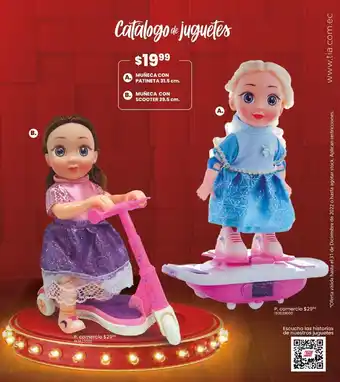 Tia Muñeca con patineta 31.5 cm oferta
