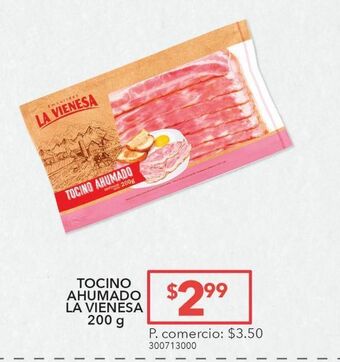Tia Tocino ahumado la vienesa 200g oferta