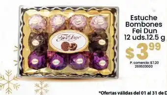 Tia Estuche bombones fei dun 12un oferta