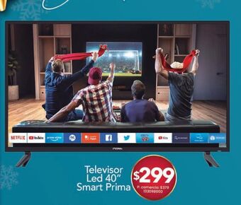 Tia Televisor led 40" oferta