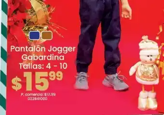 Tia Pantalón jogger gabardina oferta