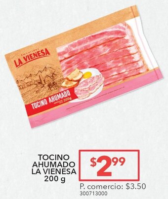 Tia Tocino Ahumado La Vienesa 200g oferta