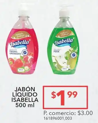 Tia Jabón Líquido Isabella 500ml oferta