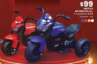Tia Moto a Bateria 93cm oferta