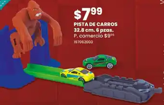 Tia Pista de Carros 32,8cm 6pzas oferta