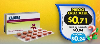 Farmacias Cruz Azul Kaloba oferta