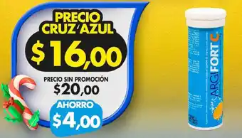 Farmacias Cruz Azul Argifort C oferta