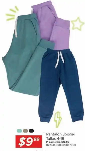 Tia Pantalon jogger tallas 4-18 oferta