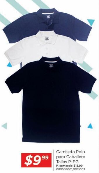 Tia Camiseta polo para caballero tallas p-eg oferta