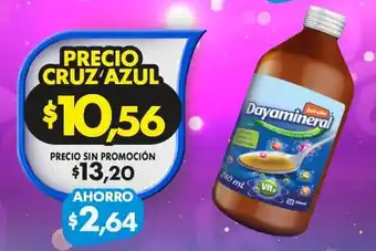 Farmacias Cruz Azul Jarabe Dayamineral oferta