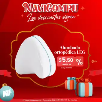 Novicompu Almohada ortopedica LEG oferta