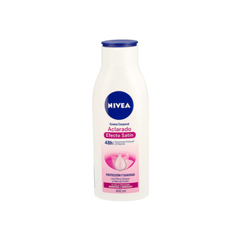 Akí Crema corporal hidratante efecto satín nivea presentación de 400ml oferta
