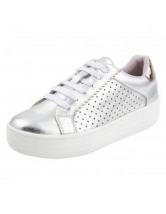 Payless Zapatos deportivos brillantes para niña oferta