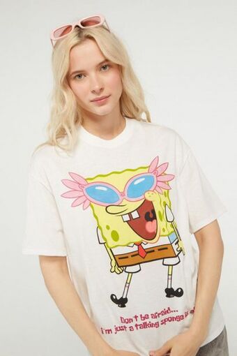 Koaj Camiseta manga corta estampado de bob esponja oferta