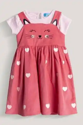 De Prati Camiseta con textura + overol bordado baby kiddo oferta