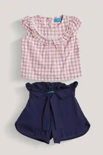 De Prati Blusa a cuadros + short con cinturón baby kiddo oferta