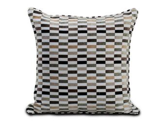 Colineal Cojin black coffee cuadros grande 55cmx55cm oferta