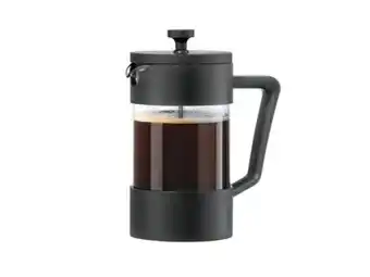 Colineal Prensa francesa vidrio 5 tazas c/negro oferta