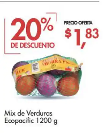 Supermaxi Mix de Verduras Ecopacific oferta
