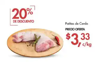 Supermaxi Patitas de Cerdo oferta