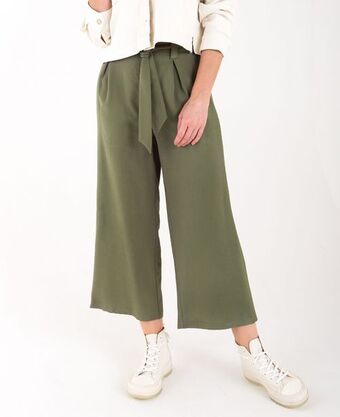 NAF NAF Pantalón con tira para amarrar oferta