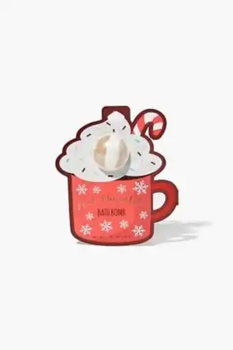 Hot chocolate bath bomb