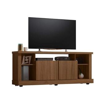 Mesa para tv jeri 65" nogueira